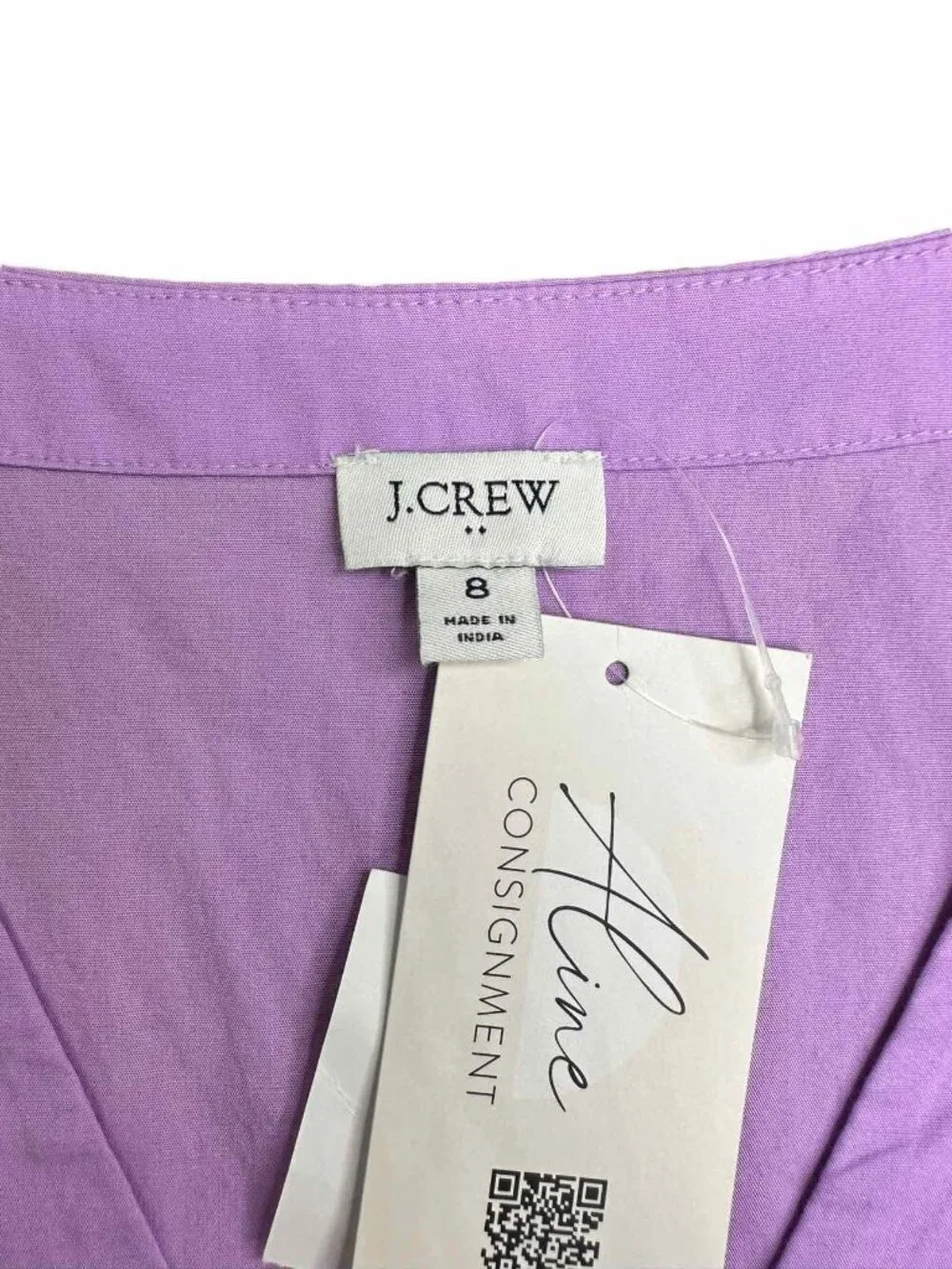 J. Crew NWT Lavender Mini Sundress Size 8
